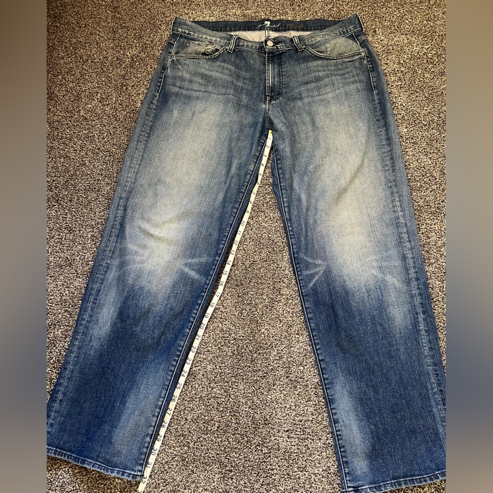 7 for all mankind relaxed fit size 36
